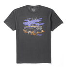 Men's Seager Mud Romp Tee Pigment Black MTSP26MUDRPBLK