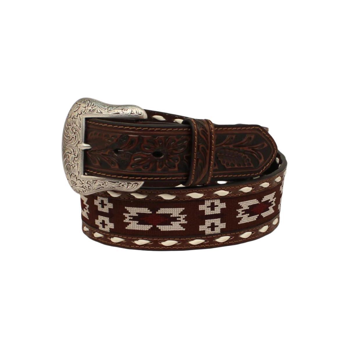 Men's Nocona Aztec Print Belt N210002702 - Crazy House Western Wear