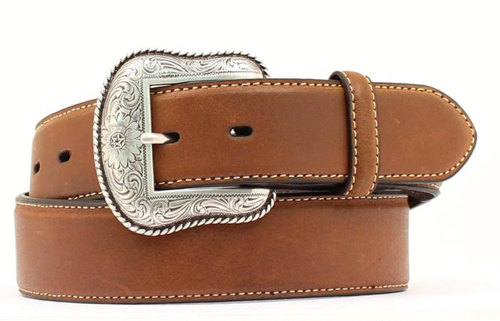 Nocona Smooth Leather Belt - Crazy House Western Wear