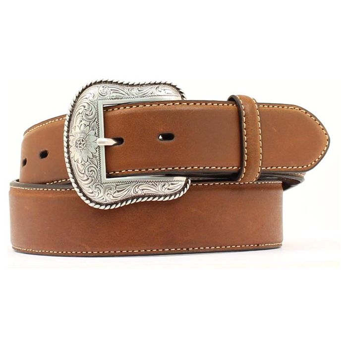 Nocona Smooth Leather Belt - Crazy House Western Wear