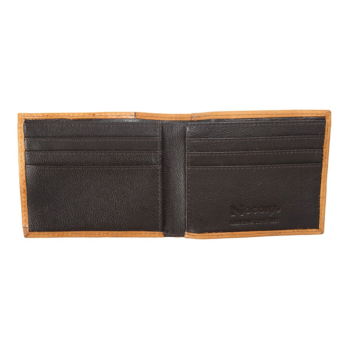 Men's Nocona Tan Bifold Style Wallet N500049008 - Crazy House Western Wear