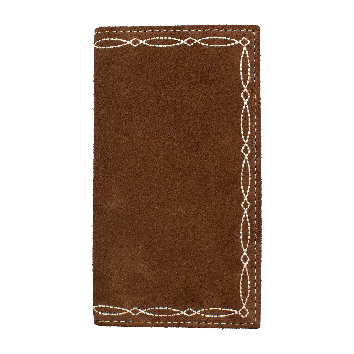 Nocona Men's Roughout Boot Stitched Rodeo Style Wallet 