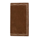 Nocona Men's Roughout Boot Stitched Rodeo Style Wallet 
