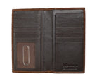 Nocona Men's Roughout Boot Stitched Rodeo Style Wallet 