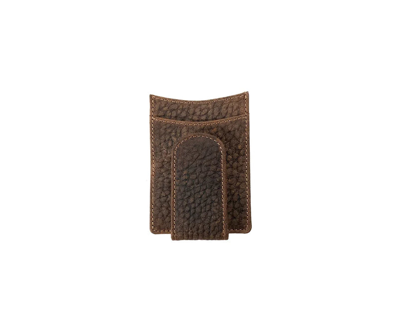 Nocona Men's Textured Money Clip Wallet 