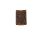 Nocona Men's Textured Money Clip Wallet 