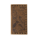 Men's Nocona Rodeo Style Tooled Leather Wallet N5415302 - Crazy House Western Wear