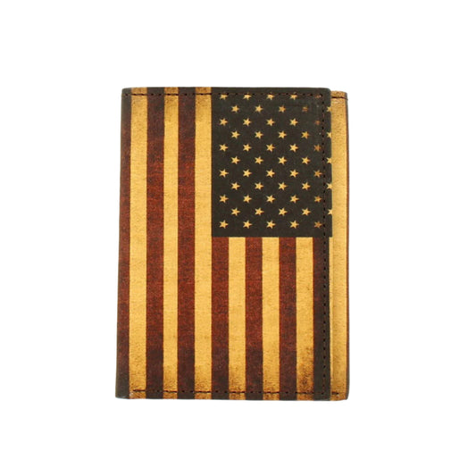 Men's Nocona Vintage USA Flag Design N5416597 - Crazy House Western Wear