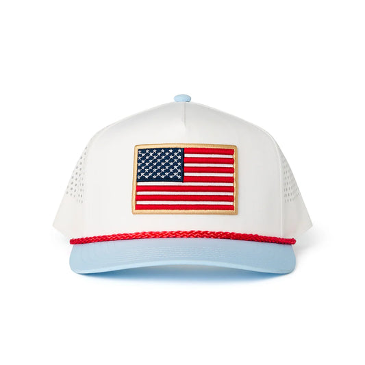 Men's Burlebo Performance Cap - Old Glory PC-OGLORY