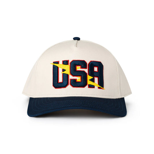Men's Burlebo USA Lightning Cap C-USABOLT
