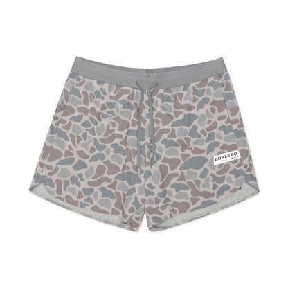 Men's Burlebo Training Short - Deer Camo RUNS-CDC - Crazy House Western Wear