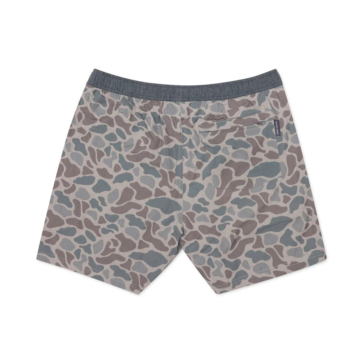 Men's Burlebo Athletic Short - Classic Deer Camo - Grey Liner AS-CDC