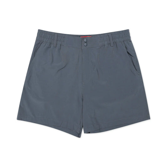 Men's Burlebo Everyday Short - River Rock Grey - Classic Deer Camo Pocket ES-RRG-CDC