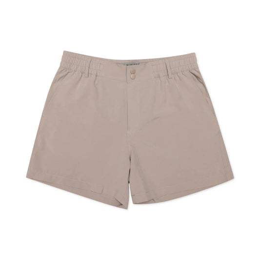 Men's Burlebo Everyday Short - Cobblestone Khaki - Duck Hunt Pocket ES-CK-DKH