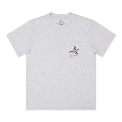 Men's Burlebo Pintail Triangle Duck - Heather Ash Grey PTRI-SS-AG - Crazy House Western Wear