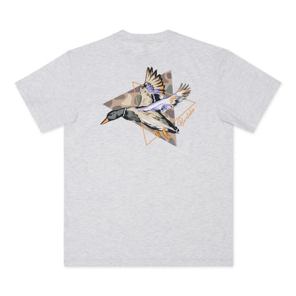 Men's Burlebo Pintail Triangle Duck - Heather Ash Grey PTRI-SS-AG - Crazy House Western Wear