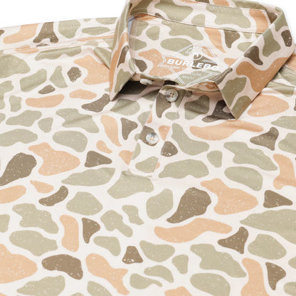 Men's Burlebo Performance Polo Venado Camo