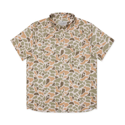 Men's Burlebo Performance Western Shirt - Venado Camo PWS-VENC - Crazy House Western Wear