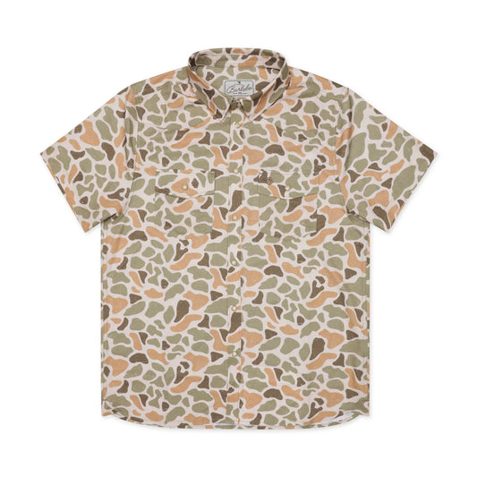 Men's Burlebo Performance Western Shirt - Venado Camo PWS-VENC - Crazy House Western Wear
