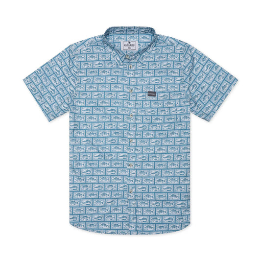 Men's Burlebo Performance Button Up - Angler's Choice PBU-ANGC - Crazy House Western Wear