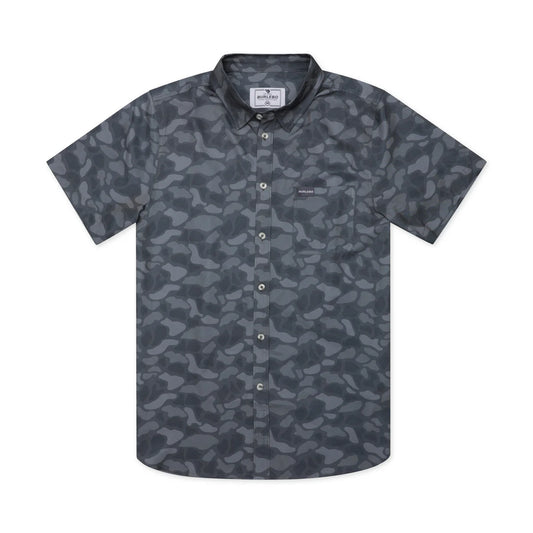 Men's Burlebo Performance Button Up - Stone Camo PBU-STOC - Crazy House Western Wear