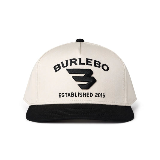 Men's Burlebo 3D Flying B Logo - Cream Cap C-3DFBL