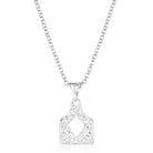 Women's Montana Silversmiths Out West Cow Tag Necklace NC6135