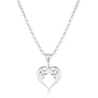 Women's Montana Silversmiths Out West Heart Necklace NC6138