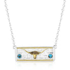 Women's Montana Silversmiths Longhorn Trails Necklace NC6145