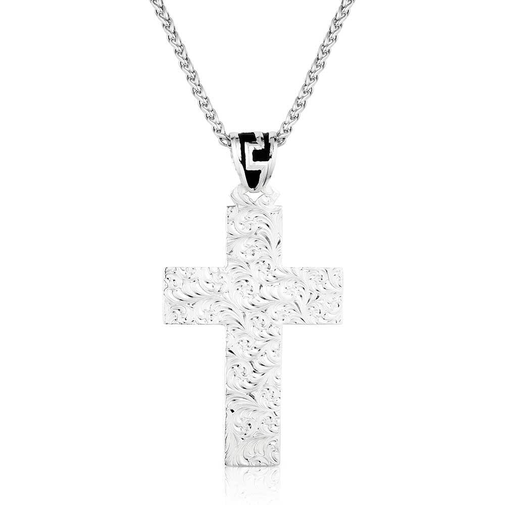 Men's Montana Silversmiths Southwest Horizon Cross Necklace NC6171