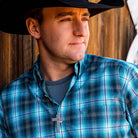 Men's Montana Silversmiths Stability In Faith Cross Necklace NC6182