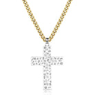 Men's Montana Silversmiths Faithful Tradition Cross Necklace NC6183