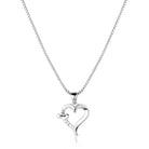 Women's Montana Silversmiths With Love Heart Necklace NC6226