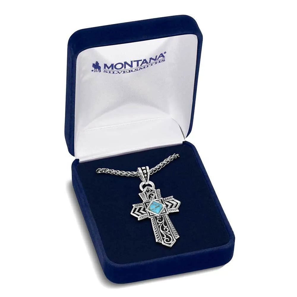 Men's Montana Silversmiths Trust and Faith Necklace NC6274