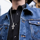 Men's Montana Silversmiths Sundown Ridge Cross Necklace NC6506