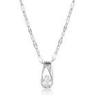 Women's Montana Silversmiths Whispered Horizon Crystal Necklace NC6554