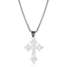 Montana Silversmiths Men's Barbed Cross Necklace NC6574