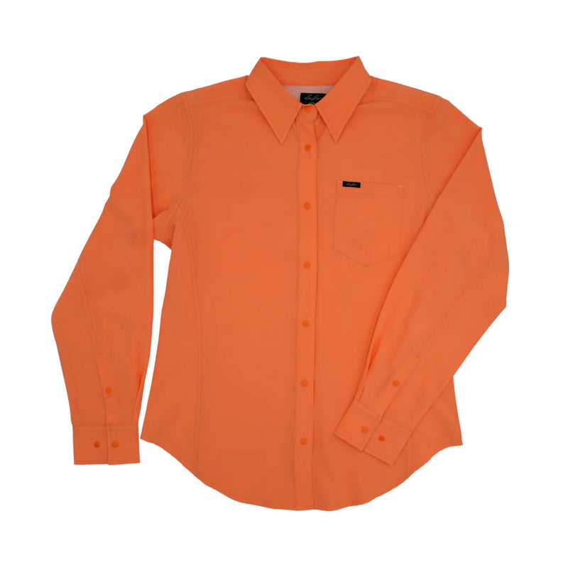 Women's SanJac Coral Long Sleeve Performance Shirt