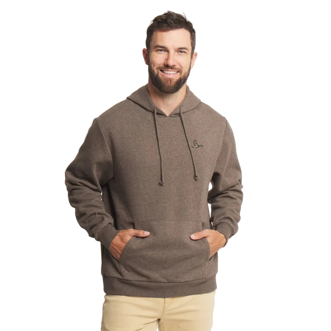 Southern Marsh Men's Washed Dark Shale Searcy Heather Hoodie OAHH-WDS