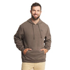 Southern Marsh Men's Washed Dark Shale Searcy Heather Hoodie OAHH-WDS