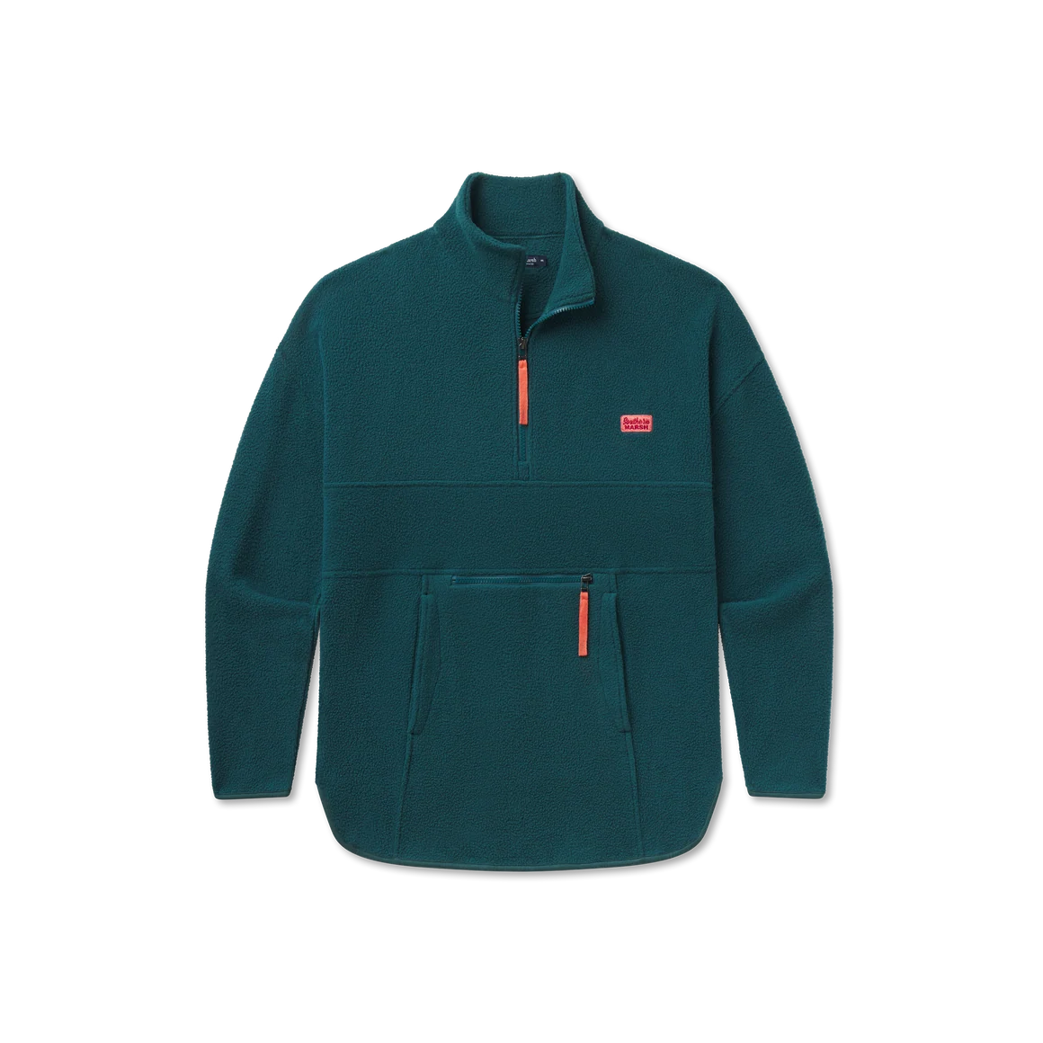 Southern Marsh Women's Dark Green Ashton Marsupial Fleece Pullover OAMP-DGR
