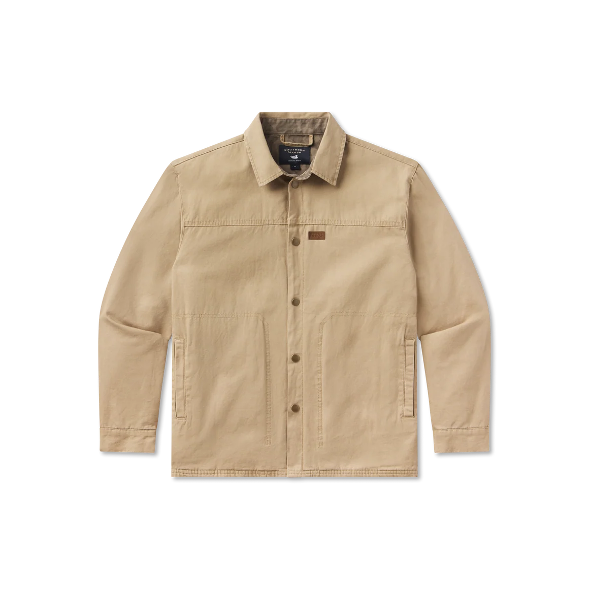 Southern Marsh Men's Field Khaki Bishop Rugged Canvas Jacket OBPJ-FDK
