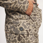 Southern Marsh Men's Dark Brown Retro Camo Baldwyn Active Hoodie OBWH-DBR