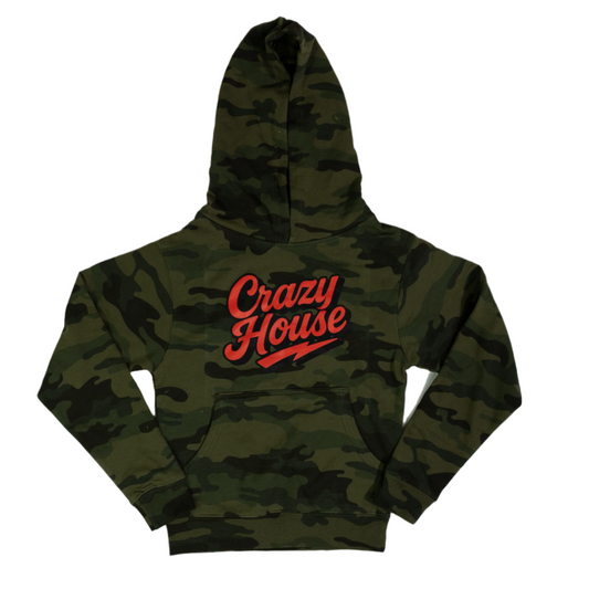 Kid's Stacked Script Hoodie