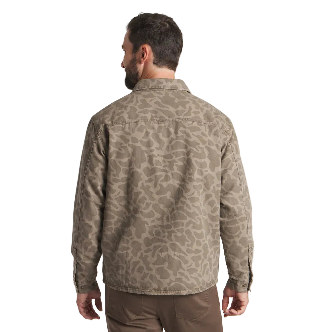 Southern Marsh Men's Dark Brown Camo Bishop Rugged Canvas Jacket ORCJ-DBR