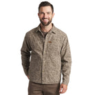 Southern Marsh Men's Dark Brown Camo Bishop Rugged Canvas Jacket ORCJ-DBR
