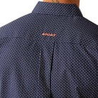 Men's Ariat Orrell Wf Classic Navy Print 10054826 - Crazy House Western Wear