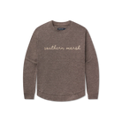 Southern Marsh Midnight Gray Terra Textured Vintage Sweater OTTS-MGY
