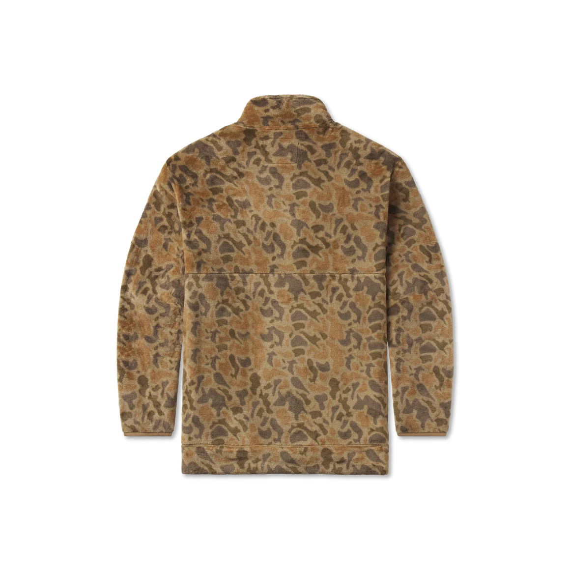 Southern Marsh Men's Light Brown Retro Camo Wadsworth Fleece Pullover OWWP-LBR