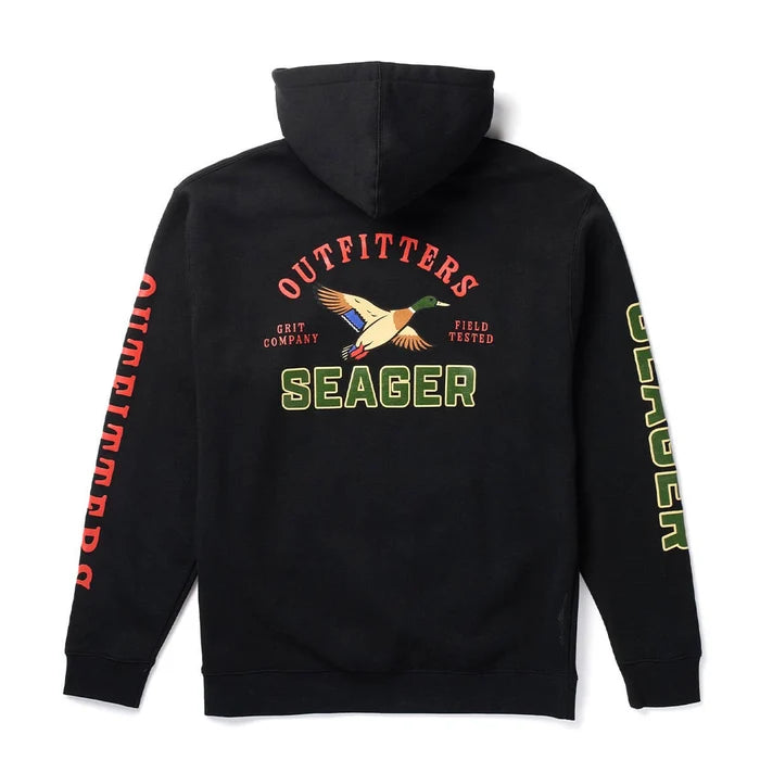 Seager Men's Black Outfitters Hoodie MFH26OUTFITBLK